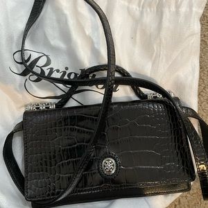 Brighton black small crossbody